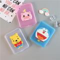 Douyin the same cute mask storage box student children's mouth and nose mask storage box household items jewelry organizer box. 