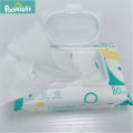Baby Wipes Poomsoft Pack of 5 (70 Wet Sheets Each) large and soft baby wipes with Cap/Lid. Extra soft Poomsoft baby wipes rash free wipes for Babies. 