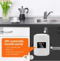 Water Booster Pump Portable Automatic Water Pump Mini Boost Pressure Water Pump 24V Automatic Flow Switch for Home Faucet Bathroom Shower Water Heater. 