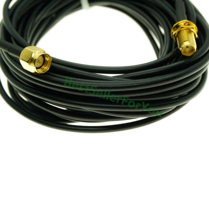 1/2/3/5/6/8/10M%20SMA%20Connector%20Male%20To%20SMA%20Connector%20Female%20Wifi%20Antenna%20Connector%20Lot%20Extension%20RG174%20Cable%20-%20Image%202
