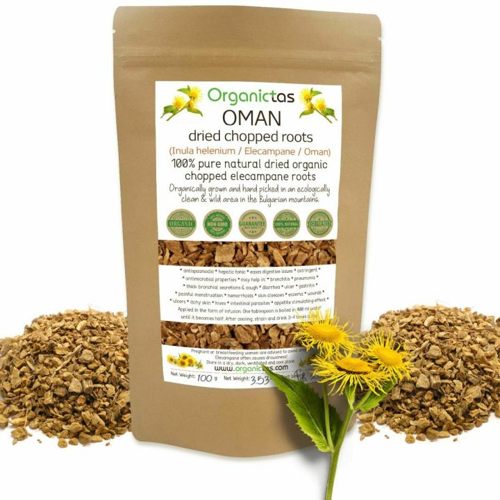 OMAN Root Organic Cut Loose Herbal Tea (Elecampane) 500g | Daraz.pk