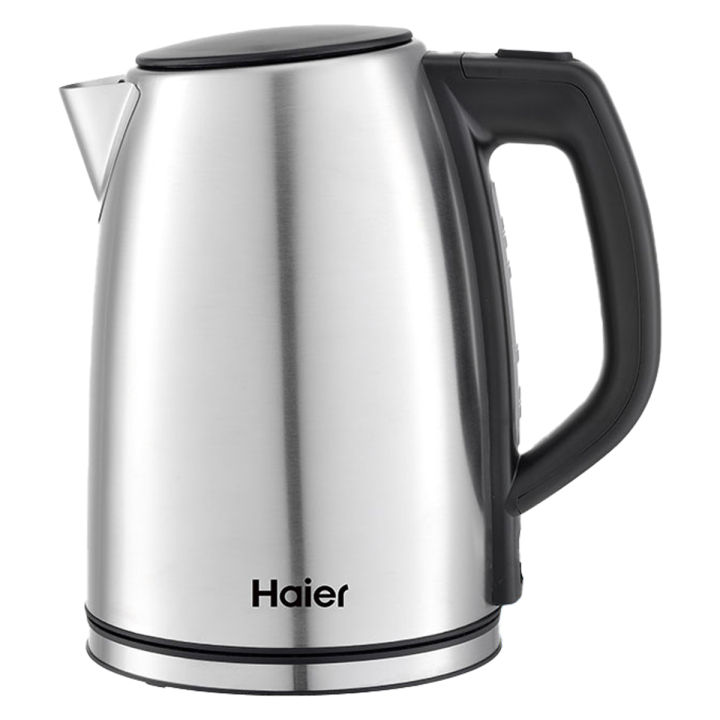 Haier Steel Kettle 1.5 Litre HKT-4401S(Boil Dry Protection+ Safety Locking Lid+ Indicator Light ) - 1 Year Warranty