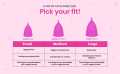 mported Menstrual Cup Small Large Medium Silicon Menstrual Cups Large FDA Approved Reusable Long-Lasting Reusable, Soft Silicone Period Cups. 