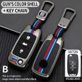 Changan Alsvin Premium Zinc Alloy Metal Key Cover Waterproof Dustproof Glow in Dark - Folding Key / Jack Knife. 