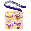 【FUN LIVE】 Hodeso Multi Purpose Grip Jar & Bottle Opener Rubber Rubber Inner Grip Anti-Slip Kit , Design Fits All Bottles Caps Premium Easy Grip Jar Opener Screw Cap Jar Bottle Wrench 4 In 1 Creative Multifunction Gourd-Shaped Can Opener Kitchen Tool. 