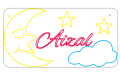 CUSTOMIZED MOON STAR Neon Sign LOGO with Name for Wall Available in Blue/ICE BLUE/Pink/Purple & Red Color with Thick Acrylic Support - Shockproof Neon Light for Room Decoration Wall Art/Decor with High Durable Packing. 