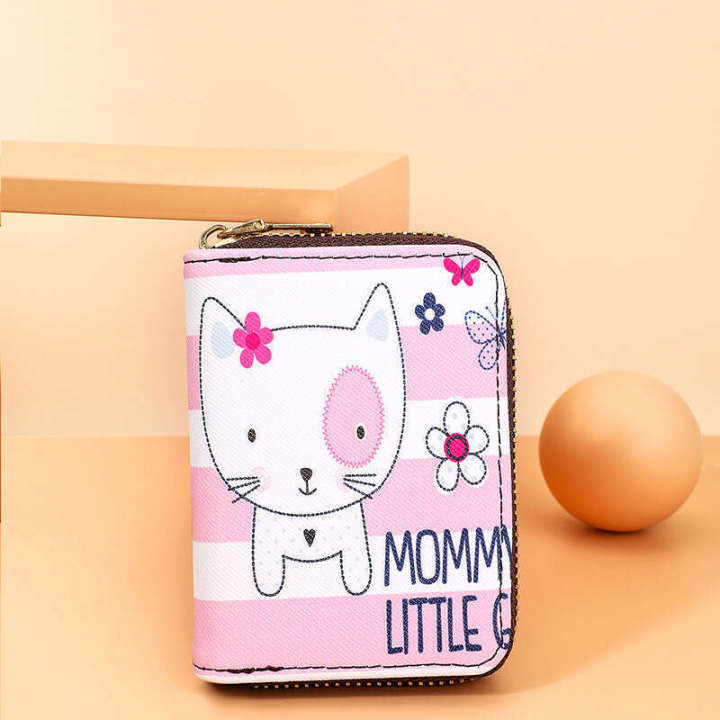 Organ Card Female Ins Japanese Cartoon Cute Zero Small Fresh Design Wallet All in One Bag