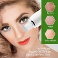 Facial Skin Scrubber Face Spatula, Ultrasonic Skin Spatula Scrubber Blackhead Remover Gentle Peel Peeling Pore Cleanser Exfoliator Lifting Tool Comedones Extractor USB Rechargeable. 