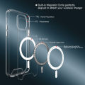 Iphone 14 Pro Max Cover Magsafe Magnetic Wireless Charging Shock Proof Back Cover Case For Professional Use. 