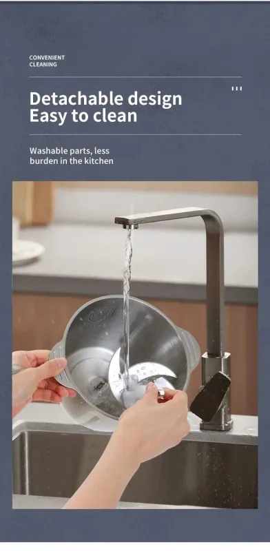 2-Speed Electric Meat Grinder