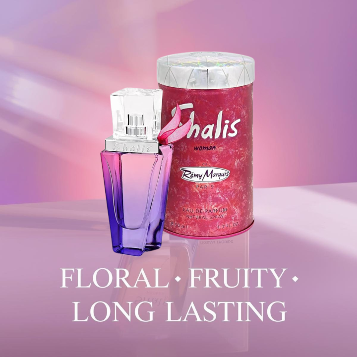 Shellis Perfume Remy Marquis Shalis Women Eau de Parfum 100ml – Floral Fruity Long ...