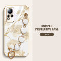 Love Bracelet case for infinix note 11 Back Cover Bauhinia Flower Case infinix note 12. 