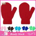 Trendygirl Mittens Comfortable to Wear Winter Full Finger Knit Gloves. 