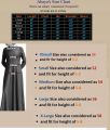 Black Denim Four Pockets Officer Abaya. 