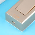 1Pc 1 Gang 2 Way Surface Mount Switch Wire Hanging Installation Bedside On/Off Control Lamp Panel Wall Light Switch. 