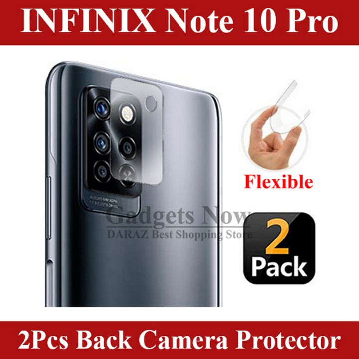 Infinix Note 10 Pro Back Camera 9H Gorilla Flexible Protector For Infinix Note 10 Pro - 2Pcs