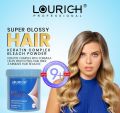 LOURICH Professional – Hair Bleaching Powder with Keratin Complex (Blue) 500gm 9 Levels of Lift. 