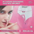 Kemei KM-189A Women Electric Epilator Shaver Rechargeable Epiilator. 