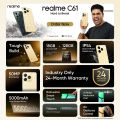realme C61 | 6GB RAM + 128GB ROM. 