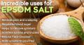 100% Pure Crystal Epsom Salt (Magnesium Sulfate) 1kg. 