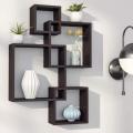 4 Square Wall Shelves. 