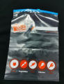 Pack of 10 Transparent Large size Freezer bags , Plastic zip bags , Zip lock bags. 