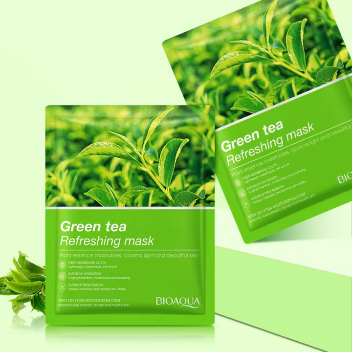 BIOAQUA%20Green%20Tea%20Refreshing%20Face%20Sheet%20Mask%20-%20Image%203