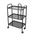 Trolley 3 Trey With Wheels Moving Trolley Side Table | Movable Trolley | Serving Trolley. 