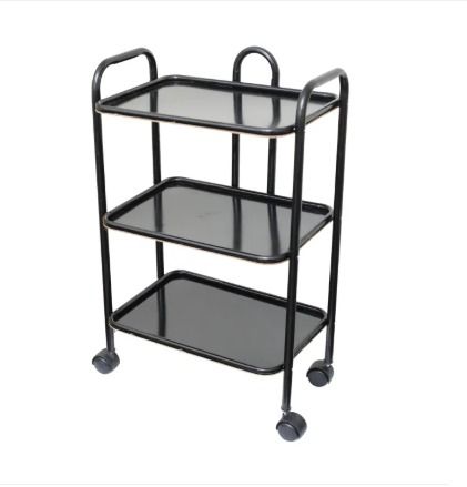 Trolley 3 Trey With Wheels Moving Trolley Side Table | Movable Trolley | Serving Trolley