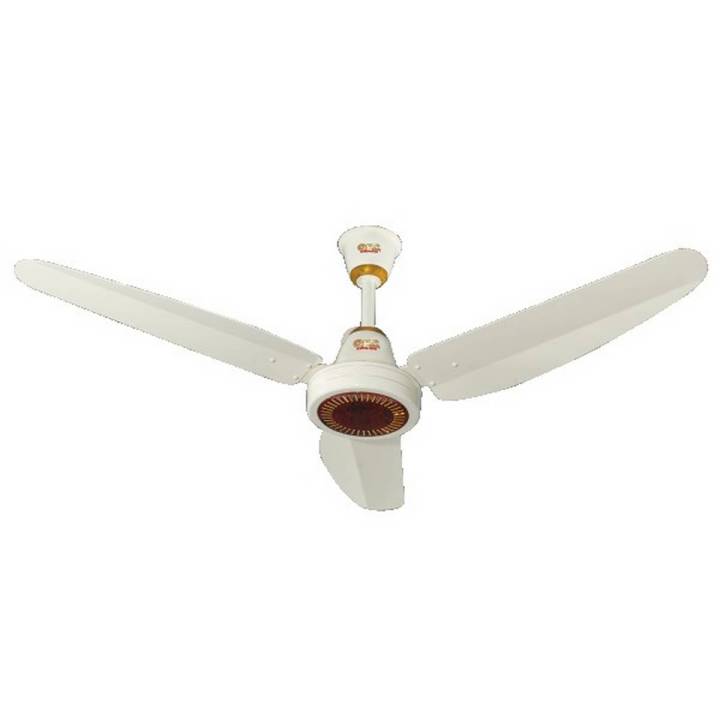 GFC Ceiling Fan - Marvel Plus Model 56 - Copper Winding - Dark Wood