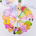 IELGY cute cartoon fan pen student ballpoint pen. 