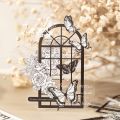 RHS Online 10PCS Butterfly Island Dream Series Vintage Irregular PET Stickers Album Diary Journaling Decorative Crafts Scrapbooking DIY Sticker. 