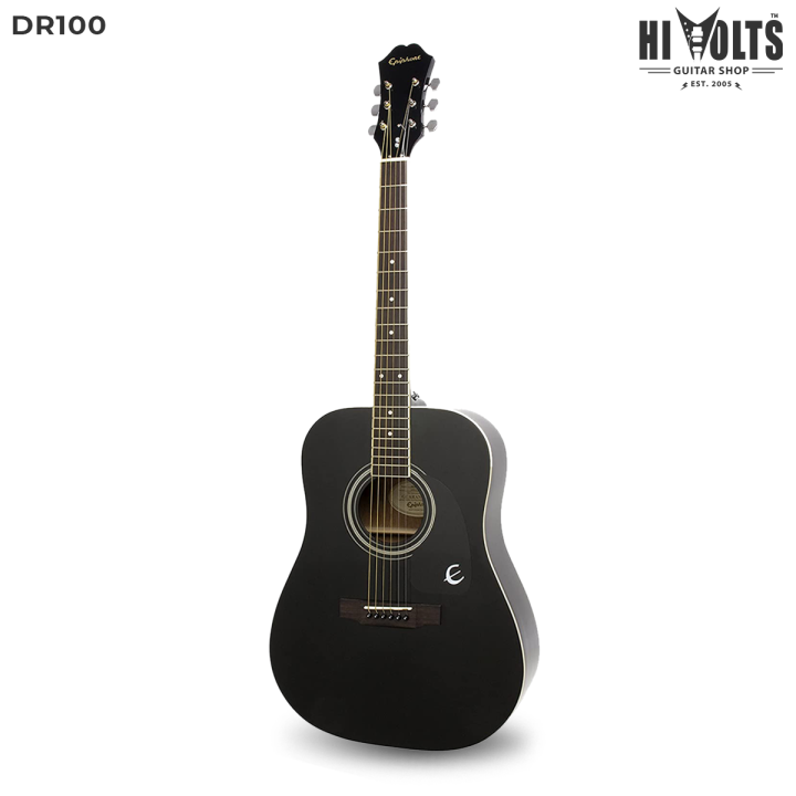 Epiphone Dr-100 Dreadnought Acoustic Guitar – Black