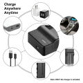 BP-808 Battery Charger for Canon BP-807 BP-809 BP-819 BP-827 Bp-820 XA10 Vixia G20 G10 R50 M40 M41 HF200 HF S21 HF10. 