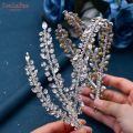 YouLaPan HP496 Rhinestone Bridal Headband Woman Headpiece Wedding Hair Accessories Bride Tiara Pageant Headdresses Wedding Tiara. 