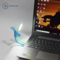Combo 1+1 Offer Portable & Flexible Mini USB Fan + USB LED Light Lamp For Mobile OTG Power Bank Notebook Laptop Desktop PC Desk (Multicolor). 