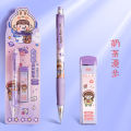 Cute Bunny Propelling Pencil 0.5 Cartoon Super Cute Shake out the Core Girl's Heart Propelling Pencil Primary and Secondary Schools Cross-Border. 