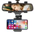 360 Degree Rotation Car Rearview Mirror Mount Mobile Phone Stand Bracket Holder. 