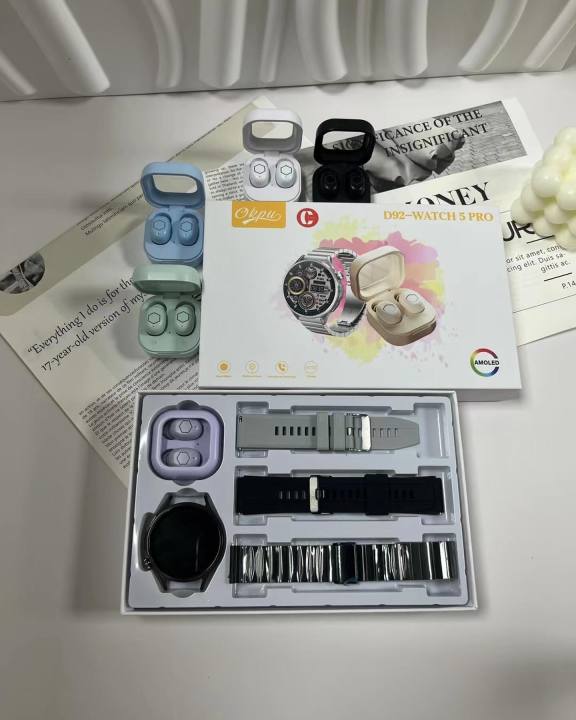 D92%20watch%205%20pro%20with%20earbuds%20&%20Three%20Straps%20watch%20set%20for%20men,D92%20smart%20watch%20wireless%20earphone%20set-%20Latest%20Arrival%202024%20-%20-%20Image%202