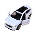 Kia Sorento SUV Die cast 1:32 Scale Model  With Lights and Sound - Alloy Children's Sports Model Car Die-Cast Metal Toy Car - Front Doors Open - Size Approx. 5 inch - White. 