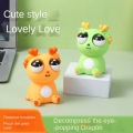 Dragon Eye Popping Squeeze Toy Stress Reliever Hand Novelty  Cute Pinch Toys. 