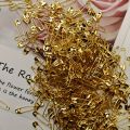 Golden Small Tiny Gold Metal Steel Mini Safety Pins 2cm 20mm Golden Safety Pins Best Quality Suitable for Sewing Clothing, Labels, Crafts, Suitable for Sewing Clothing, Labels, Crafts, and DIY Jewelry Making By Mall City Zone. 