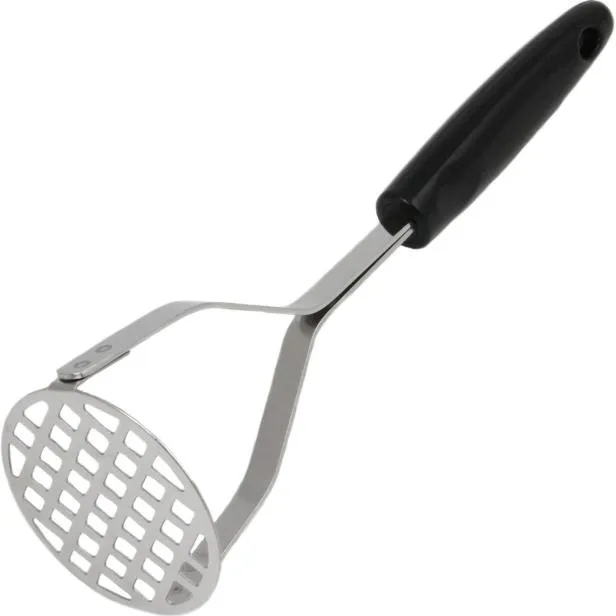 Stainless%20Steel%20Potato%20Masher%20Hand%20Tool%20Heavy%20Duty%20Small%20Holes%20Mashing%20Plate%20for%20Smooth%20Mashed%20Potatoes%20Soft%20grip%20Cushioned%20Handle%20Press%20Plate%20Masher%20for%20Vegetables%20and%20Fruits%20-%20Image%202