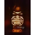 Customized Message Wooden LED Light Box - Romantic Table Lamp - Birthday Gift, Valentine Gift, Wedding Gift, Anniversary Gift, New Year Gift - A Perfect Gift for him, her, mother, father, wife, husband, Everyone. 