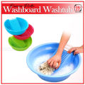 Cloth Wash Tub Laundry Basin with Washboard. 
