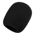 Professional Media Mic Foam Cover Black color Mic Sponge (1 PCS). 