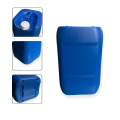 Plastic Jerry Can" "Water Bottle" | 25 Liter | Premium Quality Water Can | White Food-Grade & Blue Heavy-Duty Chemical-Resistant HDPE Container | Secure Cap for Safe Water, Milk, Oil & Industrial Liquid Storage and Transport. 