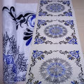 Pack of 2 Roll - Disposable Table Sheet Cover / Dastarkhwan ( Sufra ) Art # GW-DD-02. 