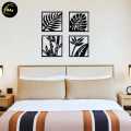 Wall Art | Leaf Wall Art Deign | Wall Art for Room Decoration | Abstract Wall Art | Nature Leaf Wall Art | Wall Decoration Items | Wooden Frames | Home Decor. 