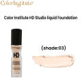 Color Institute HD Studio liquid Foundation (shade:03). 